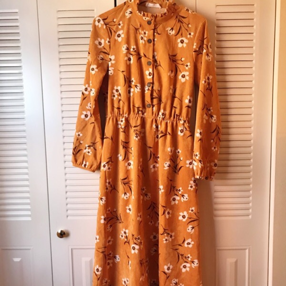 Elodie Long-sleeve dress